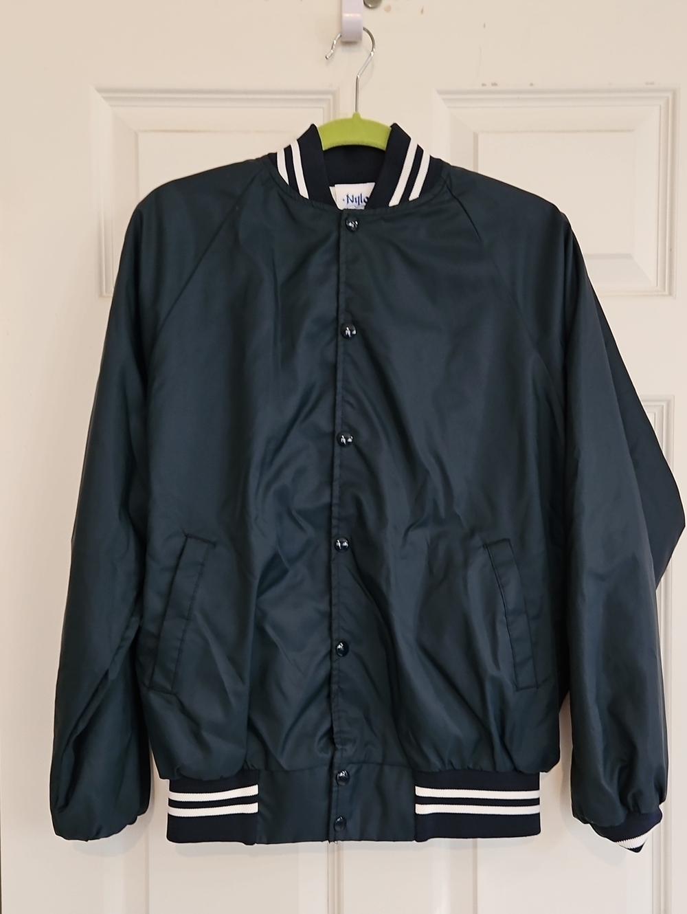 Navy Varsity Jacket